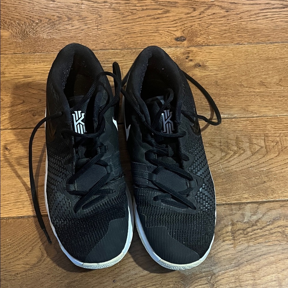 Nike Kyrie Black and White Shoes